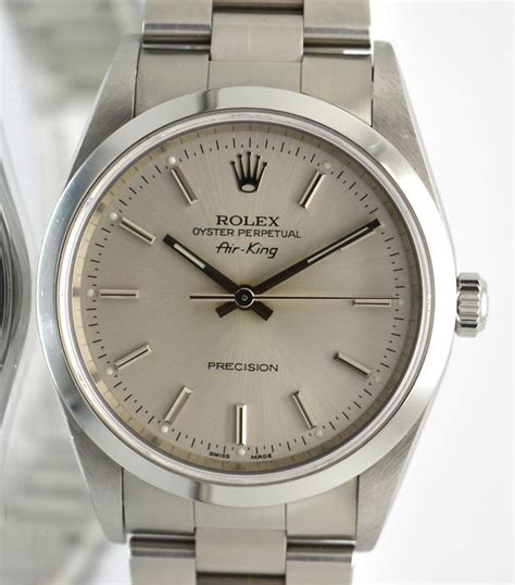 rolex air-king precision 14000|rolex air king price guide.